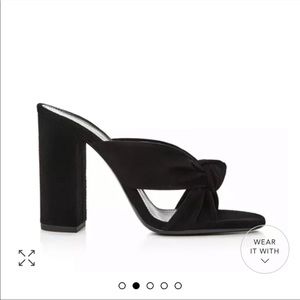 Saint Laurent Lou Lou 100 mule sandals